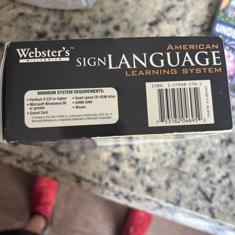 Multimedia 2000 American Sign Language Learning System (Windows) - 4 Pack cd