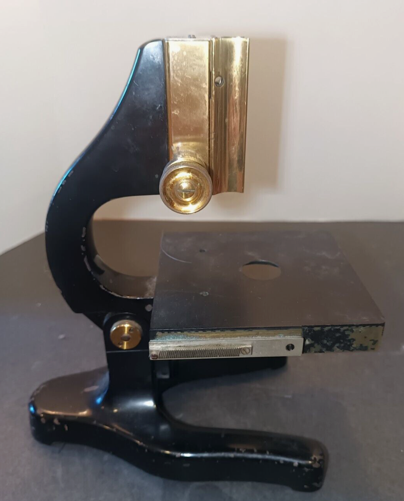 E. Leitz Wetzler Microscope Base for Parts