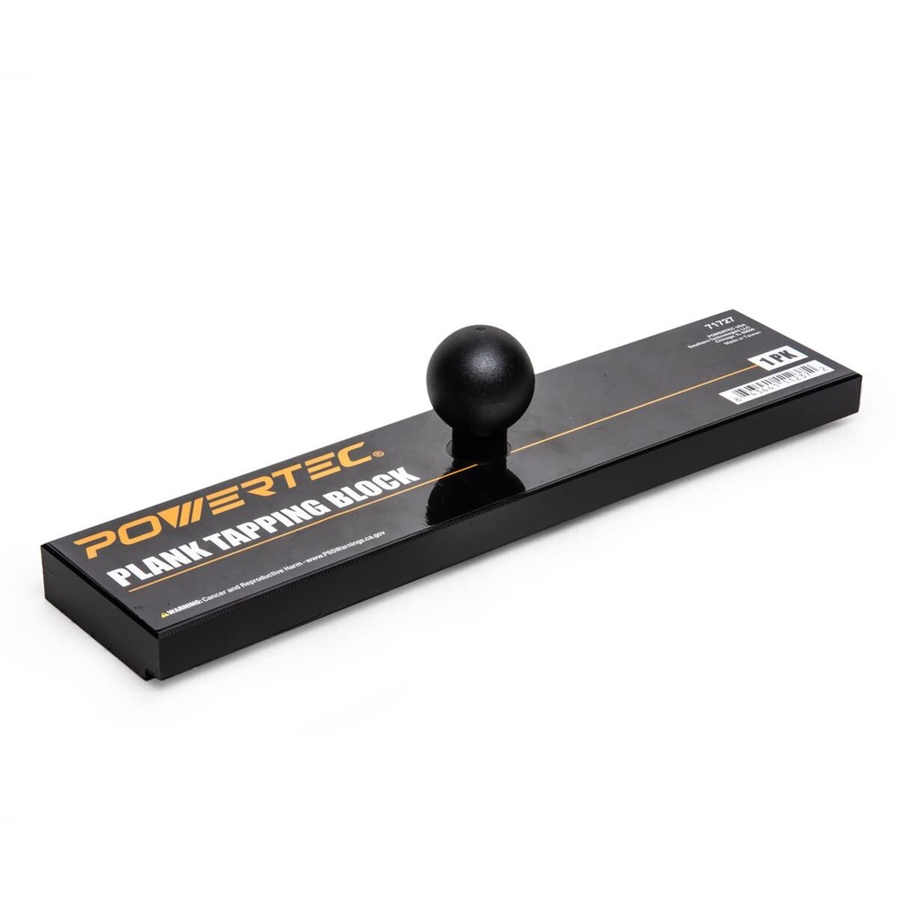 POWERTEC Tapping Block Flooring Tools Hammer-Free Vinyl Plank Tools Ergonomic...
