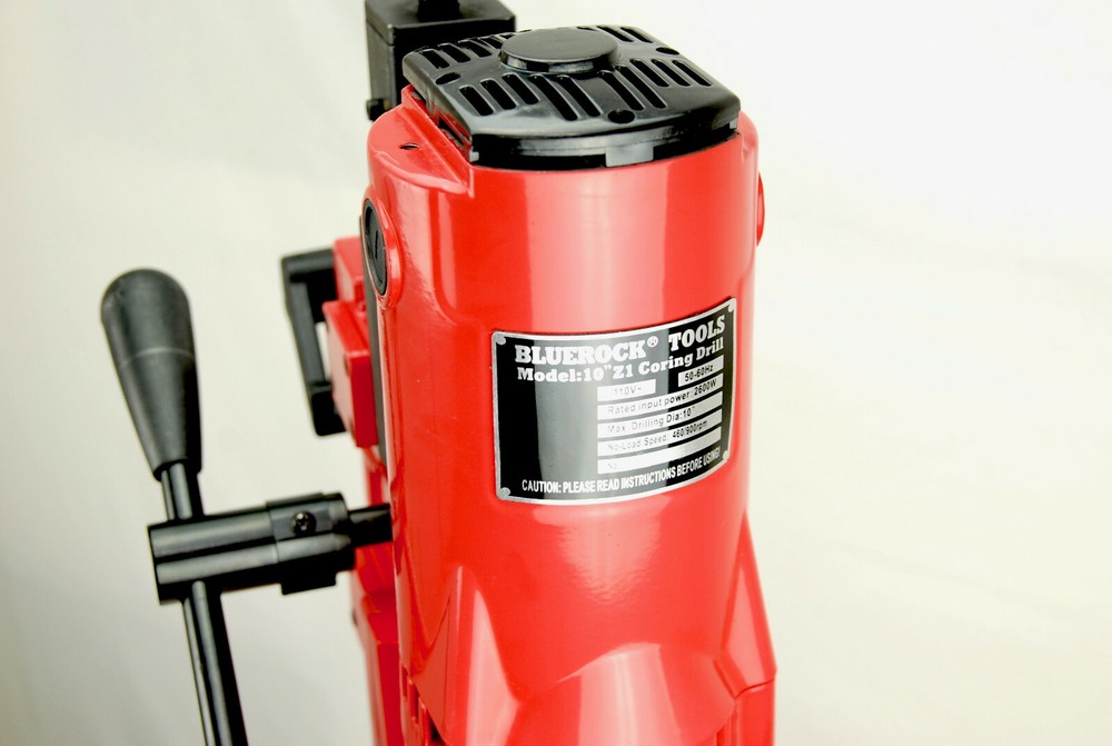 10Z1 CORE DRILL 2 SPEED W/ STAND CONCRETE CORING by BLUEROCK ® TOOLS