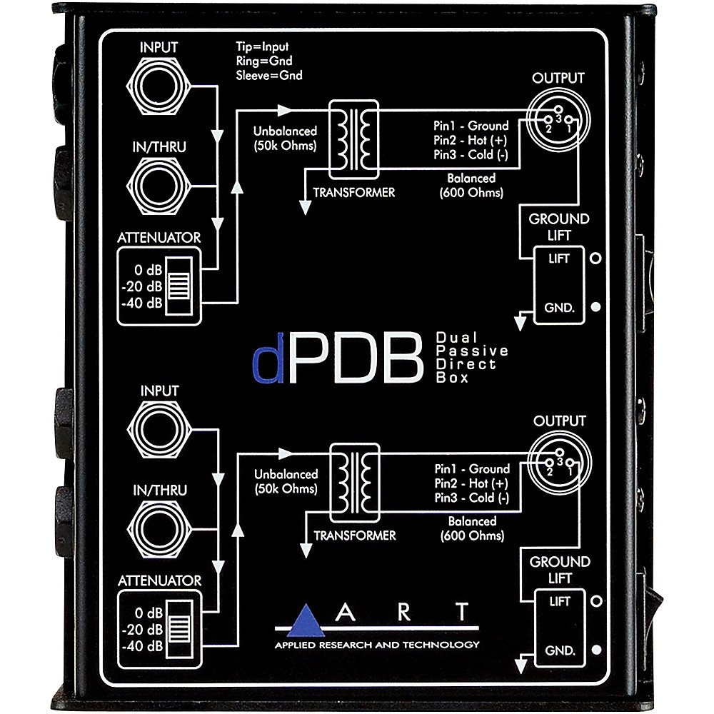 ART ART DPDB DUAL PASSIVE DIRECT BOX