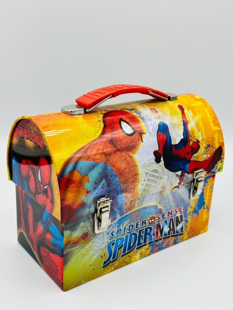 Tin Box Lunch Box Spiderman New