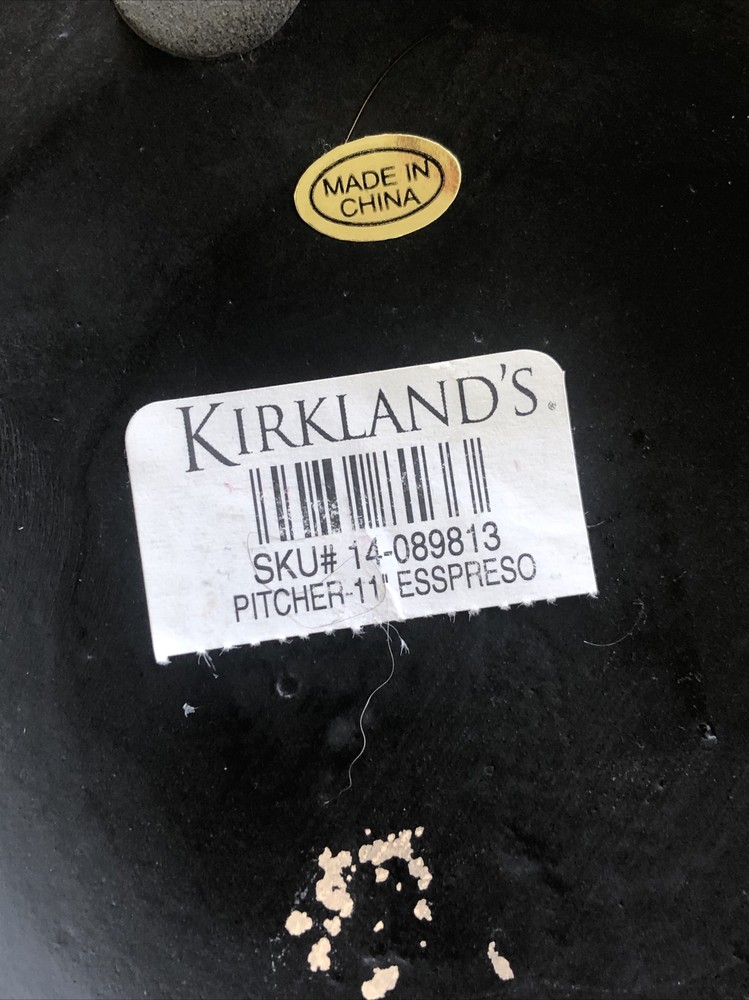 Kirkland’s Decorative Espresso Pitcher