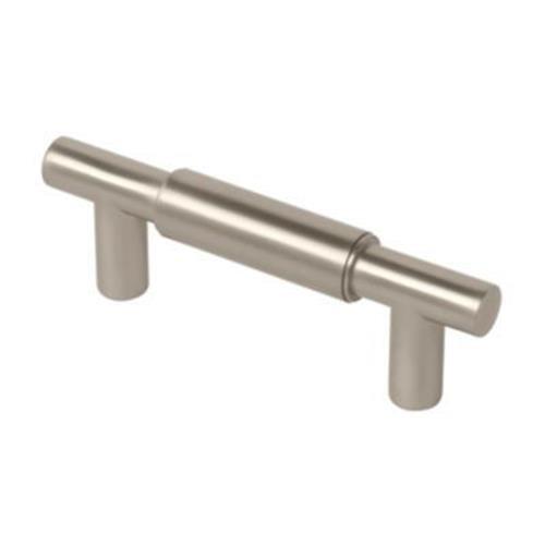 (12 Pack) 3" Modern Metal Pull Stainless Finish