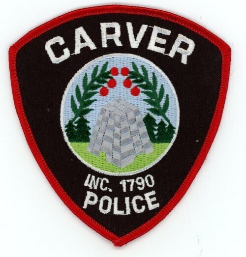 MASSACHUSETTS MA CARVER POLICE NICE SHOULDER PATCH SHERIFF