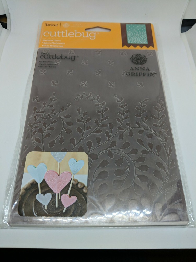 Cricut Cuttlebug Embossing Folders, 6 to choose from.