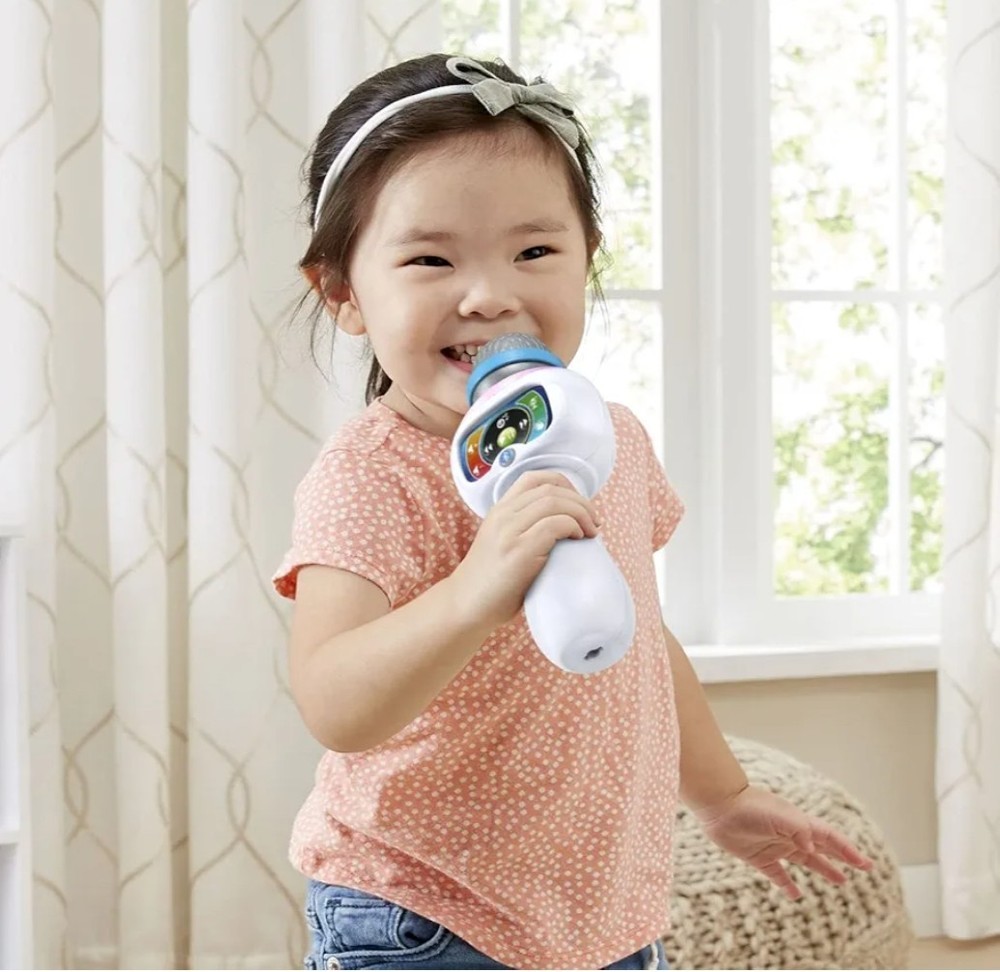 🌊 VTech Sing It Out Karaoke Bluetooth Microphone , White #5510 WORKS EUC