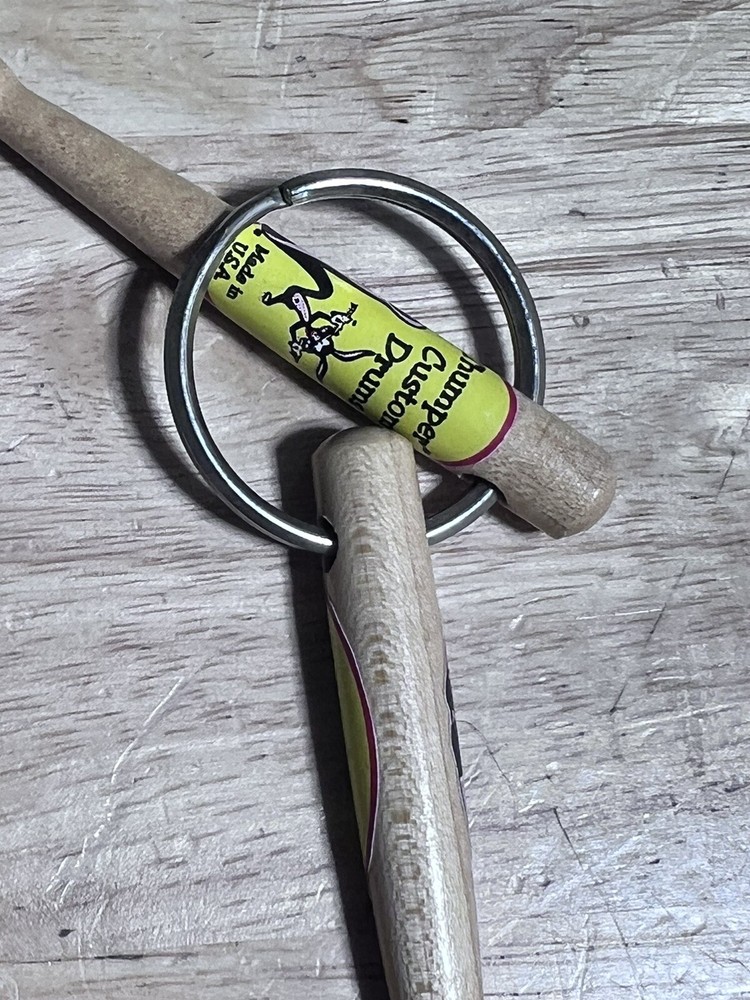 Thumper Custom Drums Key chain 3” Sticks
