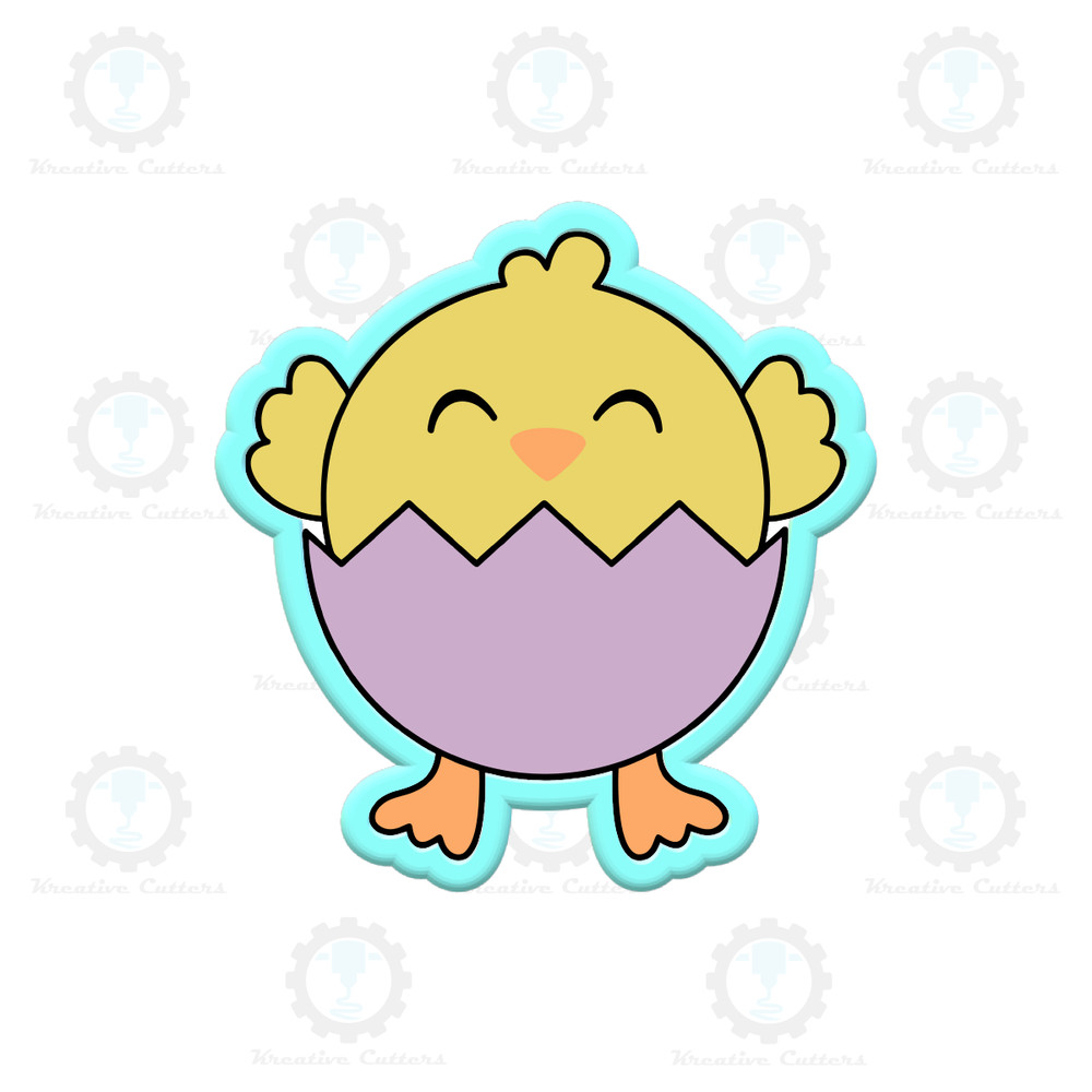 Chick in Egg Cookie Cutters