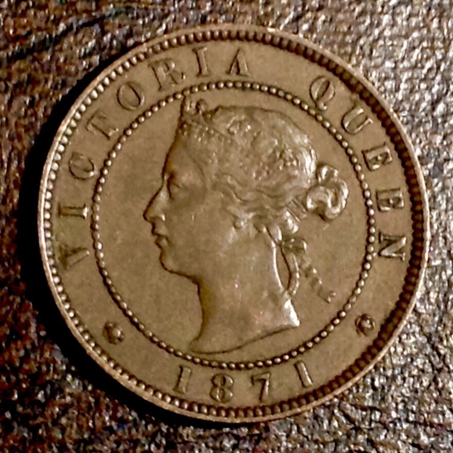 ~ 1871 Canada Prince Edward Island One Cent
