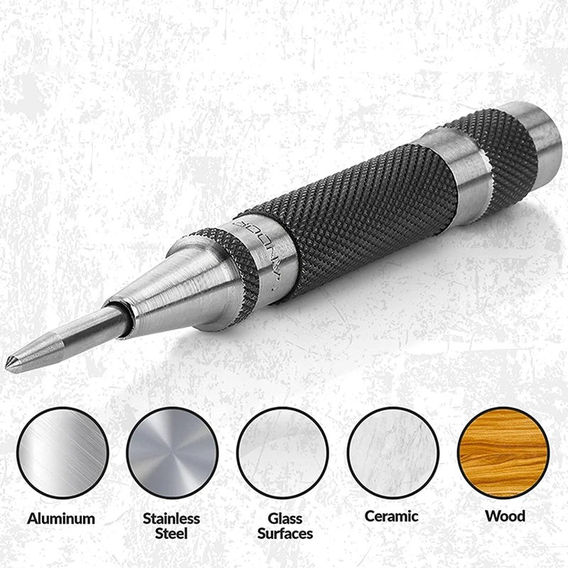 2pcs AUTOMATIC GRAIN PUNCH AUTOMATIC SELF STRIKING GRAIN STEEL GRAINS