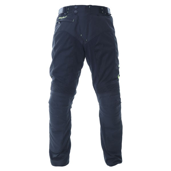 BKS Circuit Textile Motorcycle Pants Black Yellow