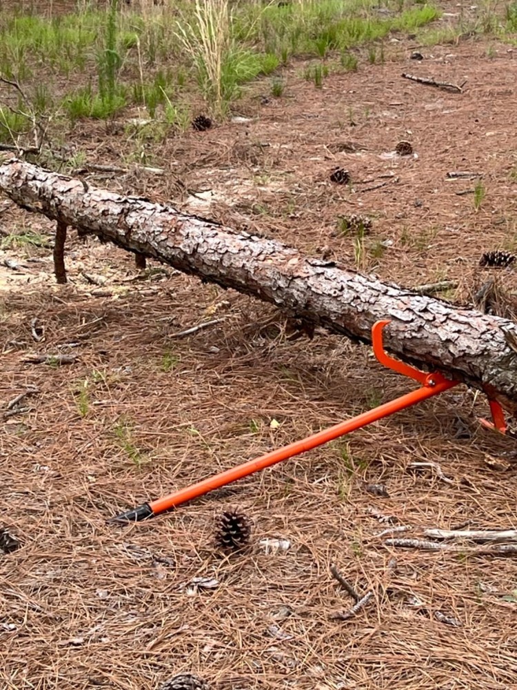 Adjustable Timberjack Log Jack 50.9" - Ergonomic, Durable & Rust-Resistant