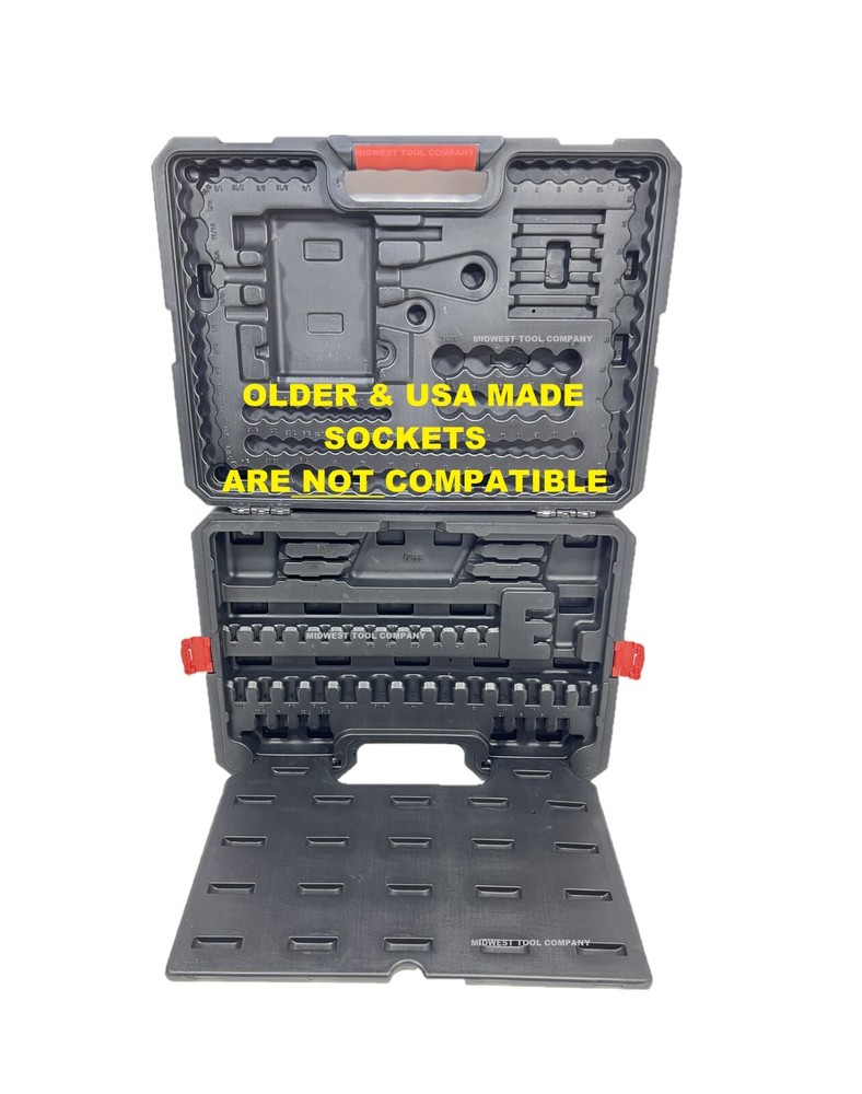 USED EMPTY CRAFTSMAN 230 PIECE SOCKET WRENCH BIT CASE *EMPTY CASE* 99920