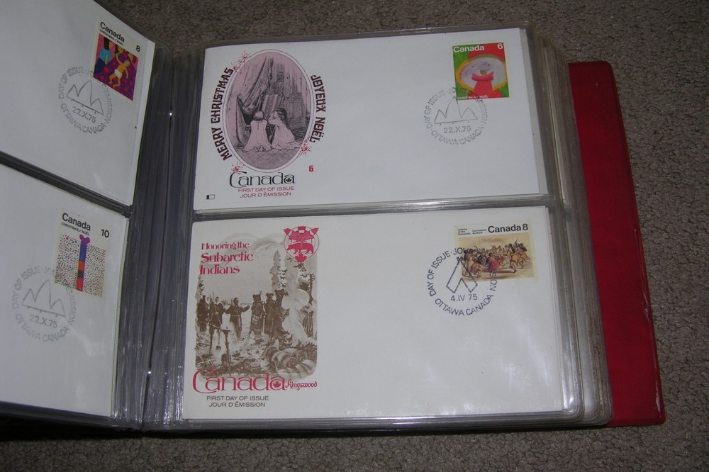 100+/- First Day Cover Society Postal Canada