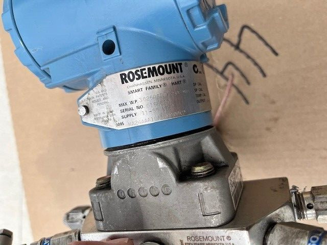 Rosemount 3095MA24AAA10AA0110BC2 Multivariable Mass Flow Transmitter Hart Smart