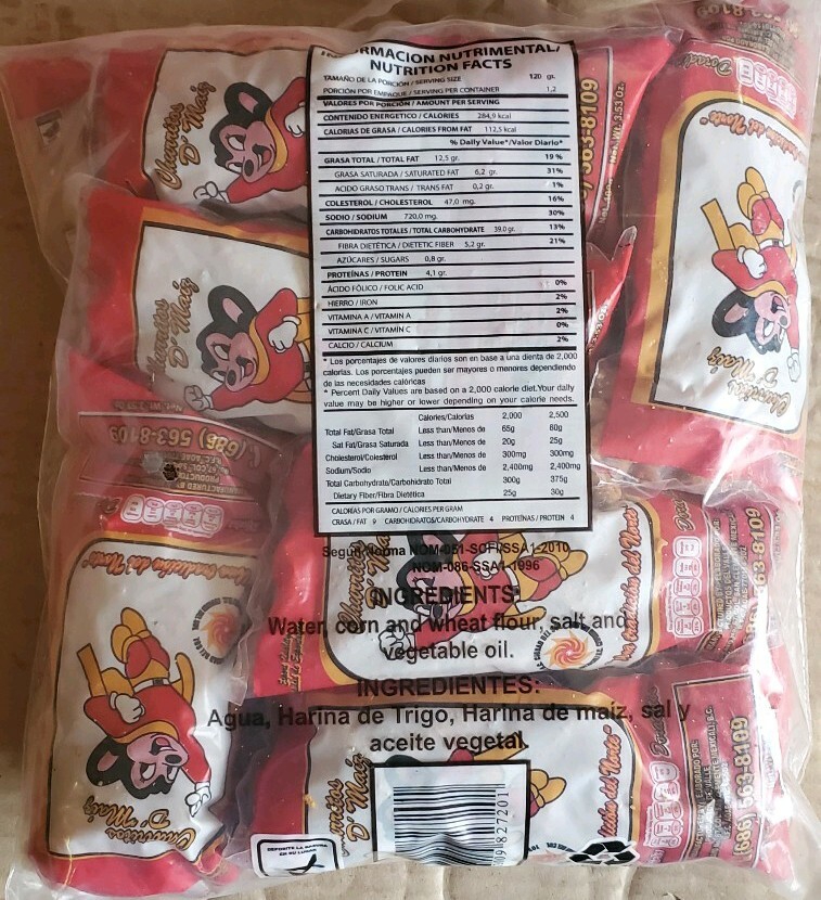 Churritos (corn sticks) Super Raton 12 pack