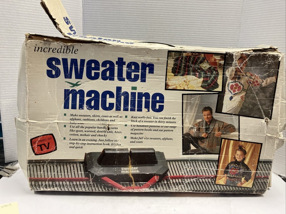 Bond Incredible Sweater Machine Knitting Machine - In Box