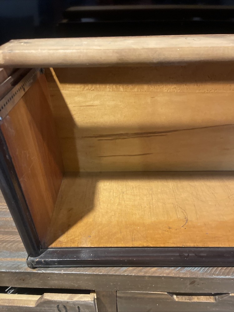 Macey Oak Barrister Bookcase Section # 811 Finish 15 For Restore Missing Front
