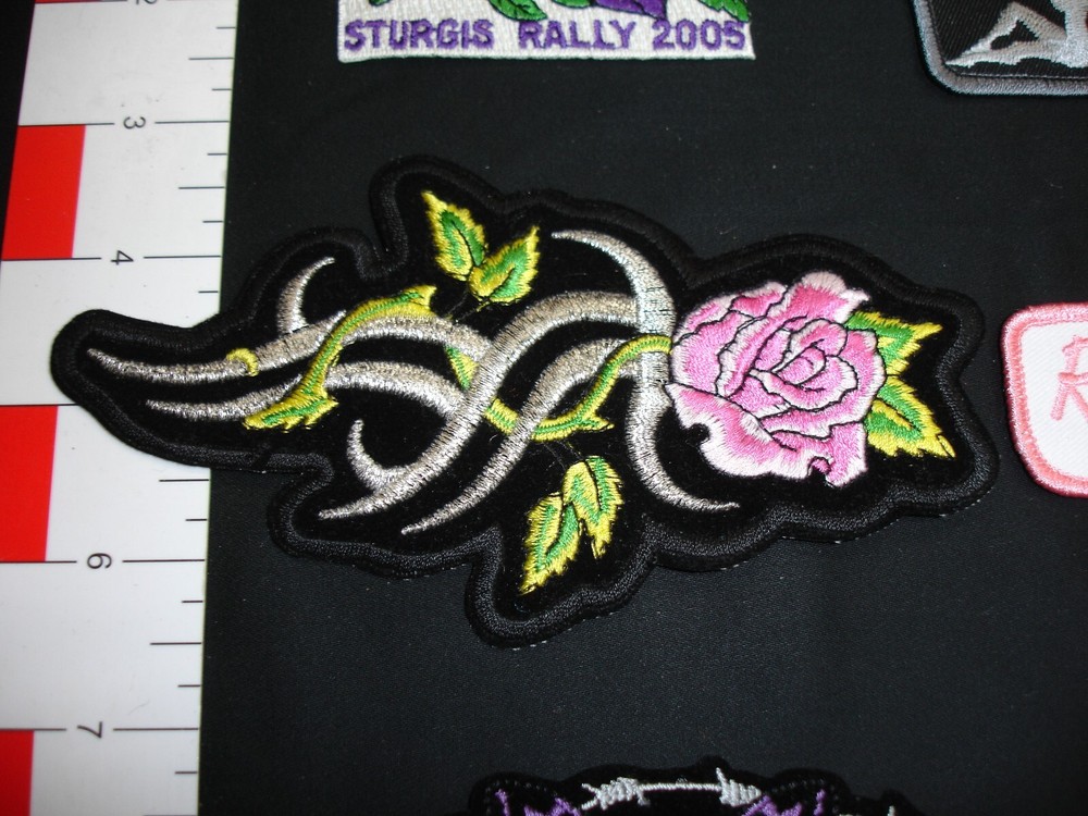 9 patches for motorcycle jackets...caps