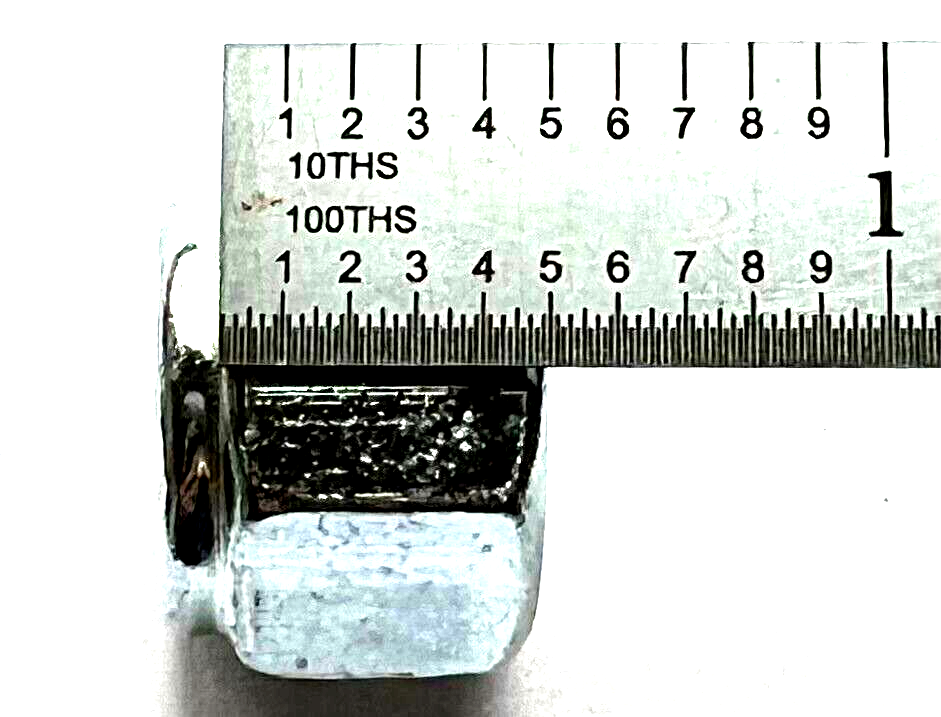 1/2-20 ZINC NYLON INSERT STOP LOCK NUT - 10 PIECES