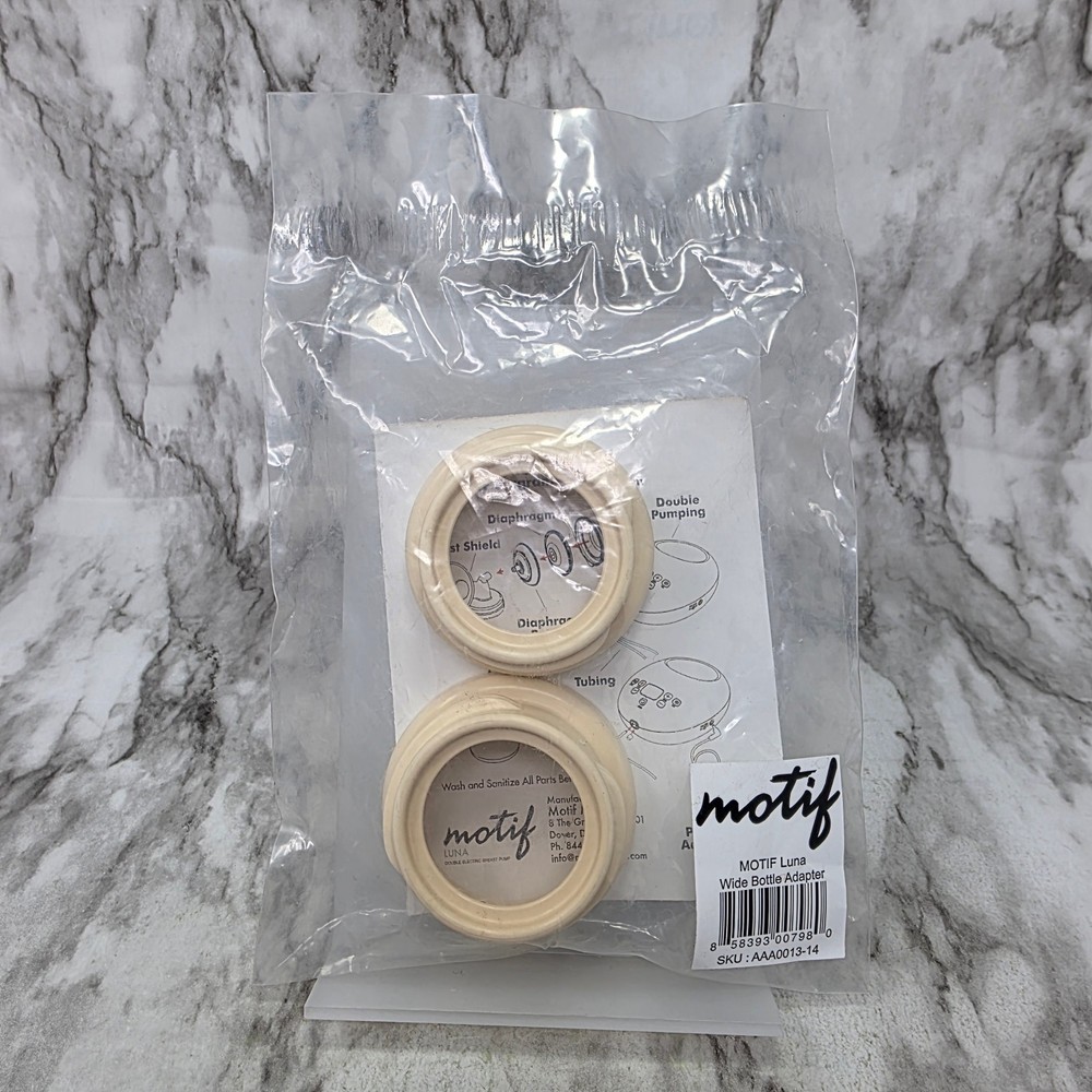 Motif Luna Wide Bottle Adapter 2-Pack