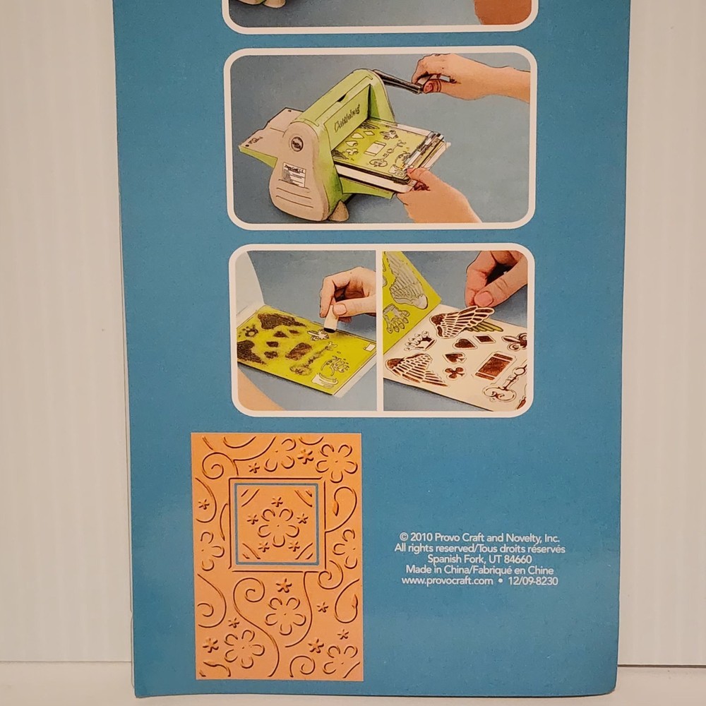 Cuttlebug Embossing Folder Embossing Plus Cut & Emboss PERFECT PERENNIALS