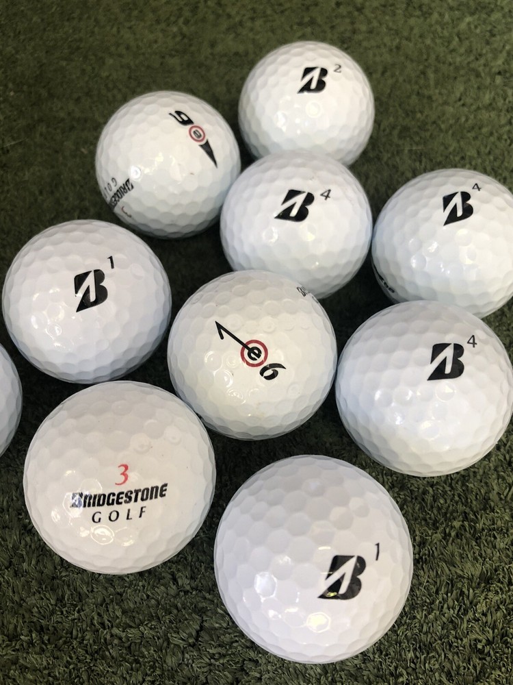 50 BRIDGESTONE e6 Used Golf Balls Assorted Mix 3A Grade (AAA)