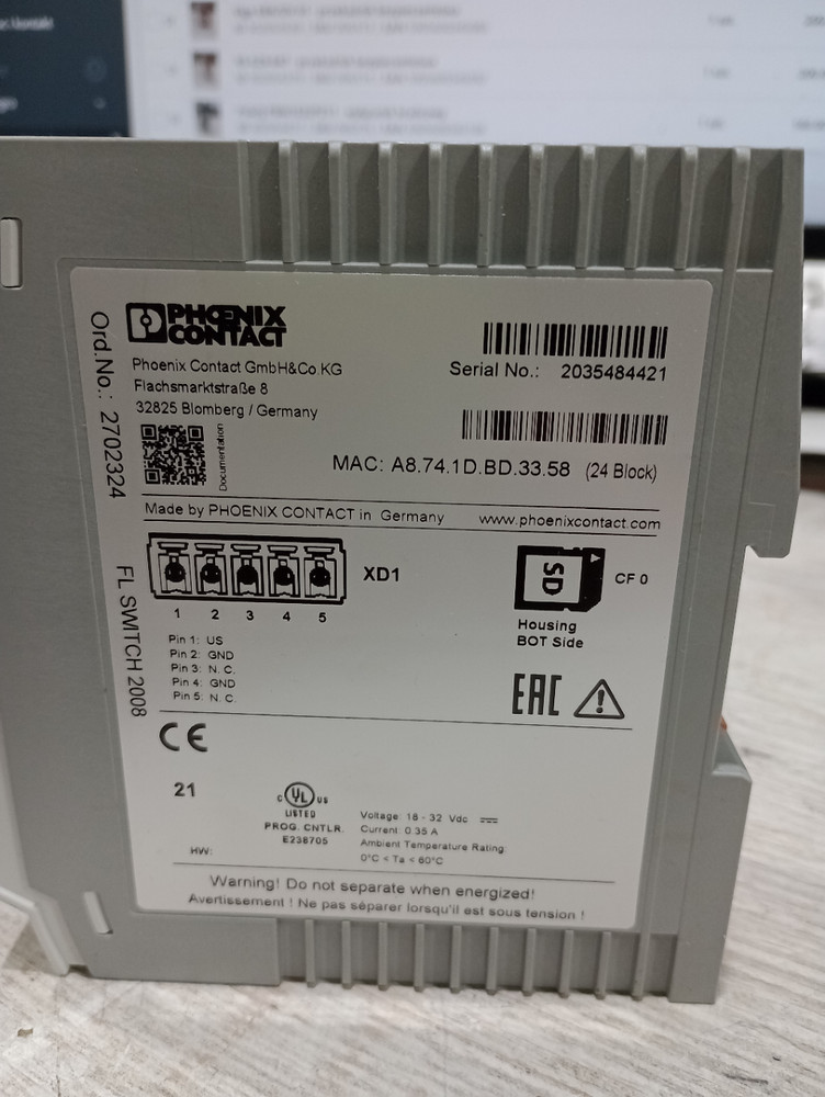 Phoenix - contact switch 2000 2702324