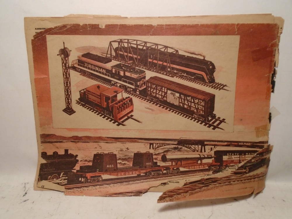 ORIGINAL LIONEL 1958 ACCESSORY CATALOG USED