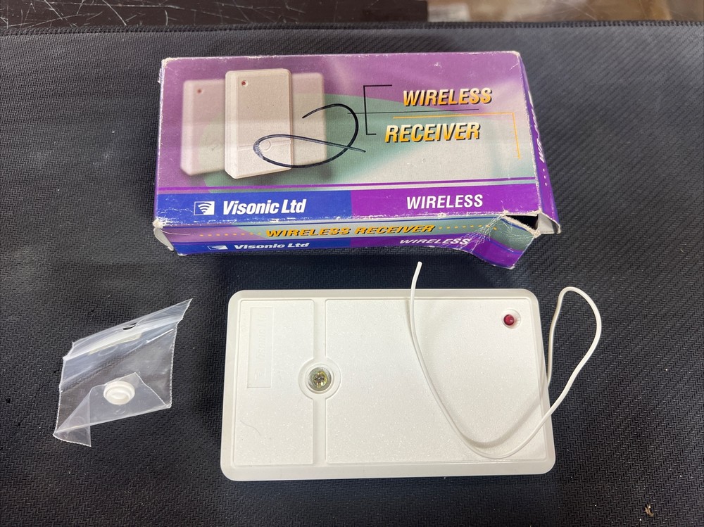 Visonic WR-200   1- Channel Security System Wireless Receiver New