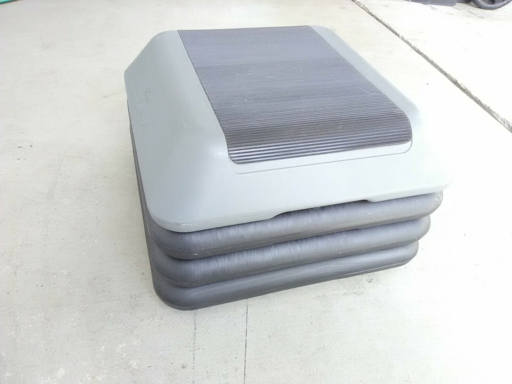 The Step Original Aerobics Platform 16” Stepper with 3 Risers