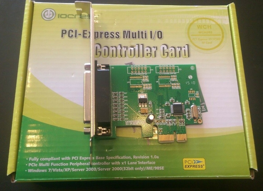 IOCrest PCI-Express Multi I/O Controller Card SY-PEX10010