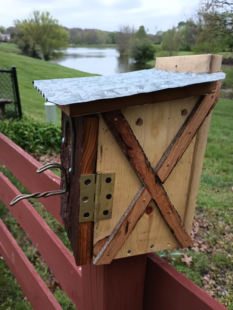 RUSTIC Handmade BIRDHOUSE using recycled/reclaimed material