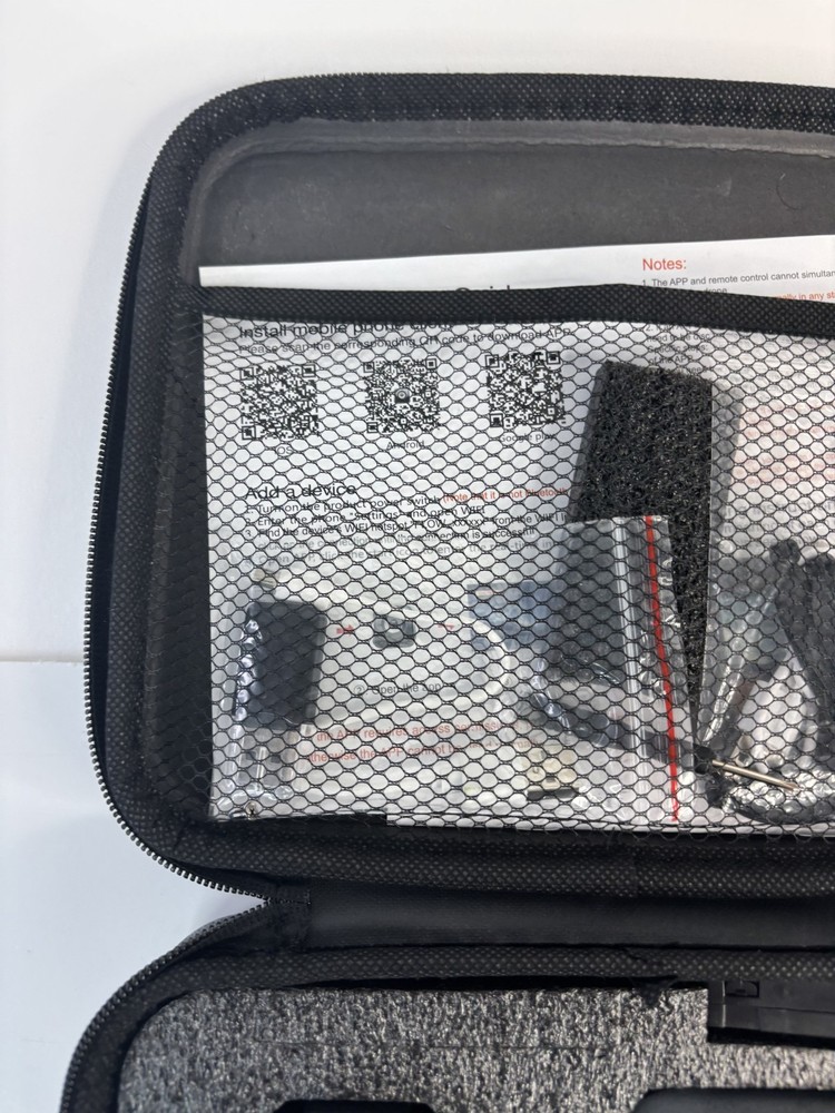 E88GT Foldable App Camera Drone Remote Control Controller Camera Case Black