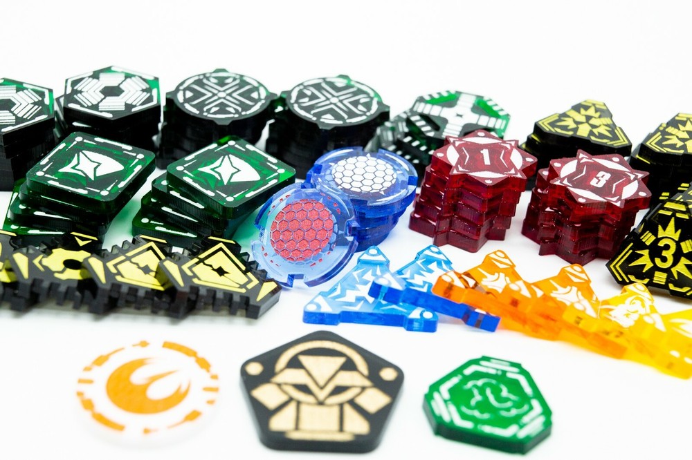 Star Wars Legion Acrylic Token Set