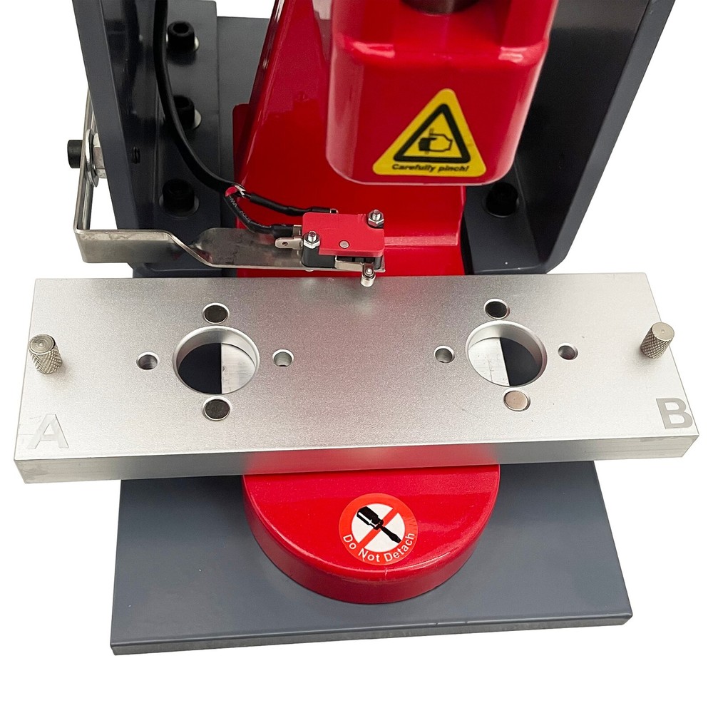 110V Pneumatic Badge Machine Badge Making Machine Button Maker 20W
