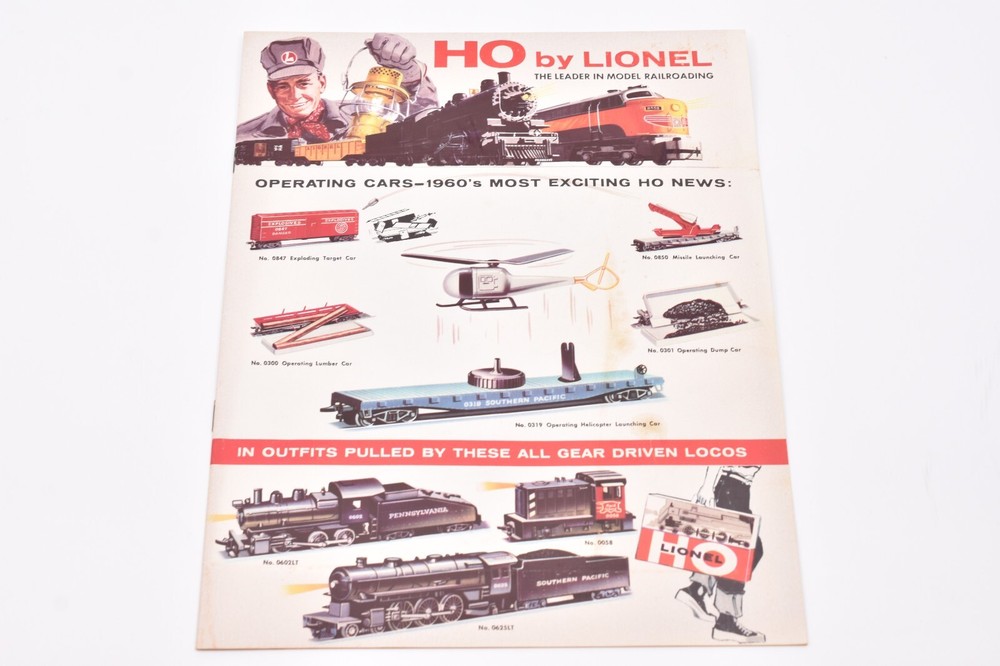 1960 LIONEL TRAINS  HO CATALOG