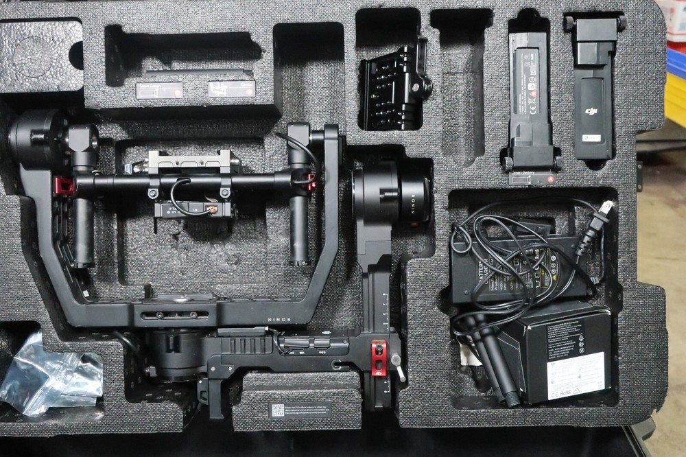 DJI Ronin M 3-axis Handheld Gimbal Stabilizer + Wireless Controller & Mach More