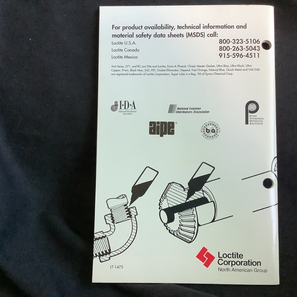 1993 Loctite "Do it Right" User's Guide (40-page booklet)