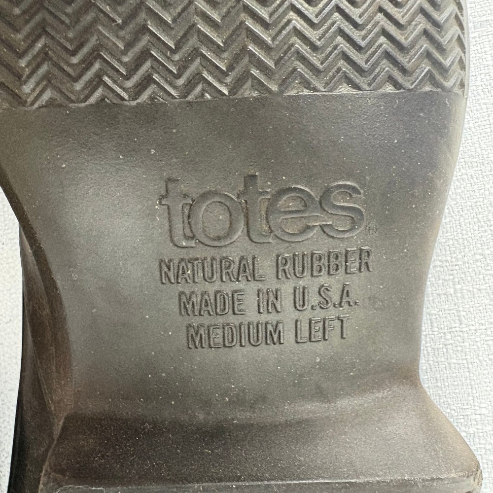 Totes Natural Rubber Shoe Covers Medium