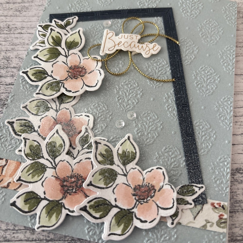 Stampin' Up! Just Because Card