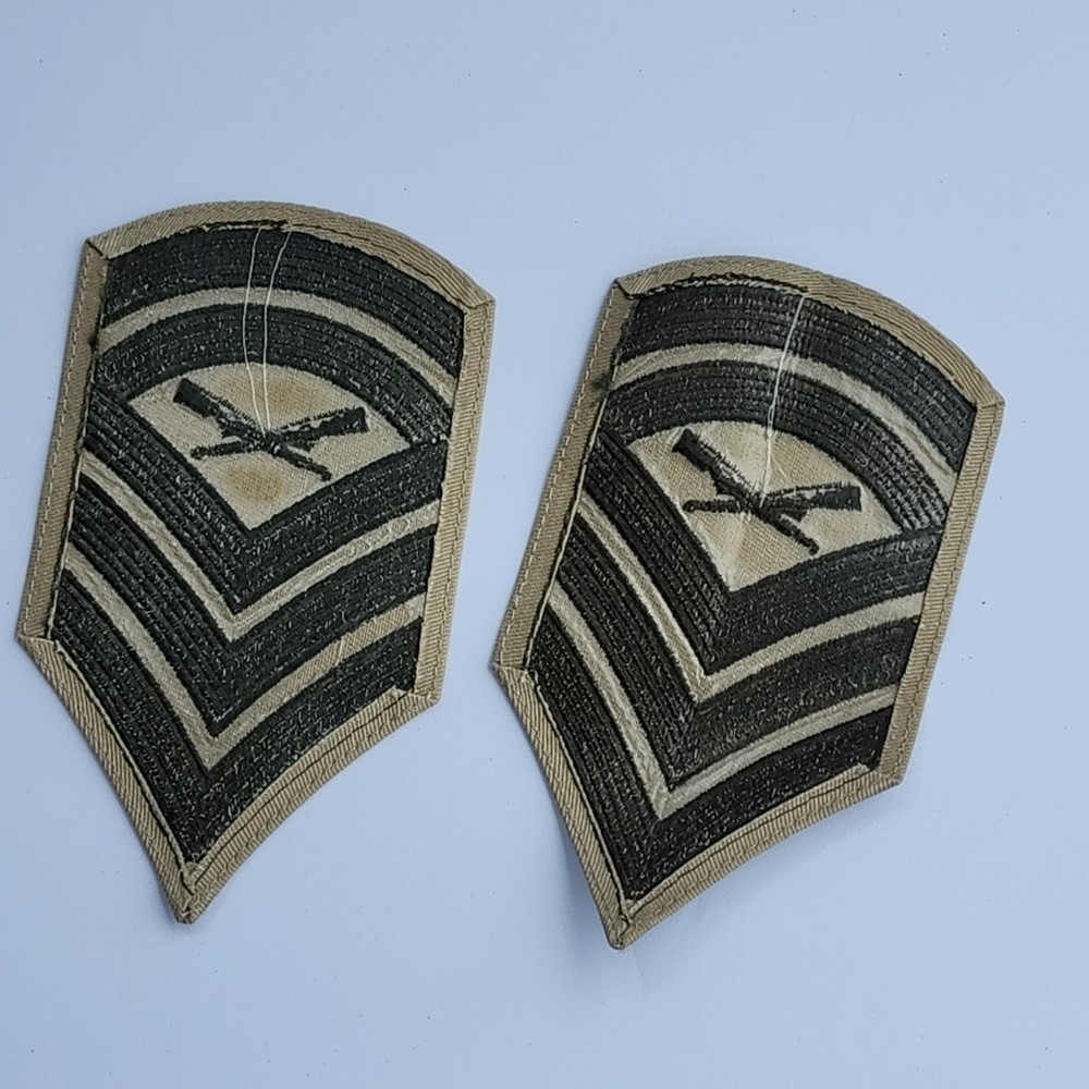 gunnery sergeant patch E-7 Lot Of 2