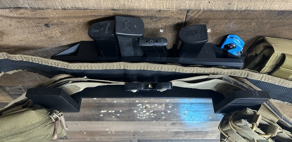 Horizontal Tactical Belt Wall Mount