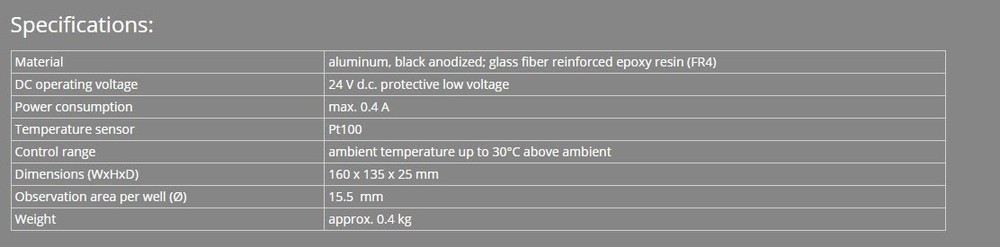 Pecon Heating Insert M24 S1 132-800 015
