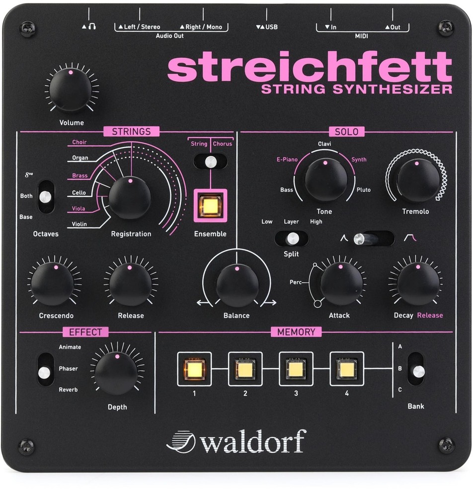 Waldorf Streichfett String Synthesizer