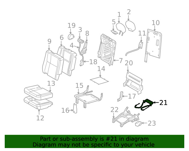 Genuine GM Release Handle 89043309