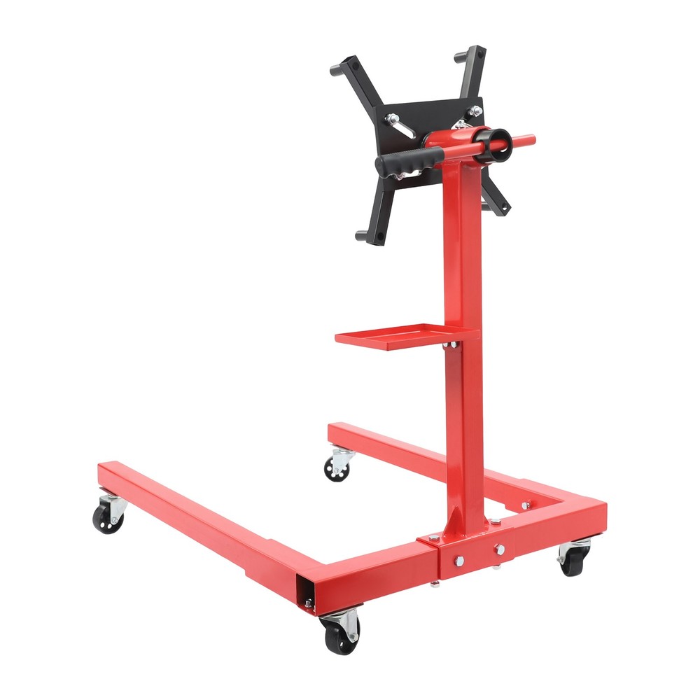 360° Rotating Engine Stand, 1250lbs Load Engine Mount, Carbon Steel Engine Stand