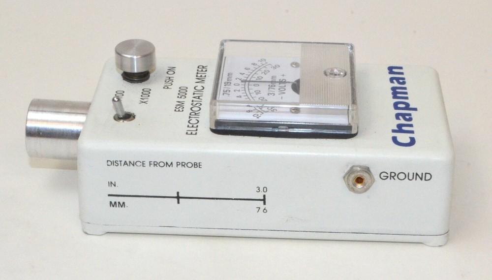 Chapman ESM 5000 Industrial Electrostatic Meter *Used*