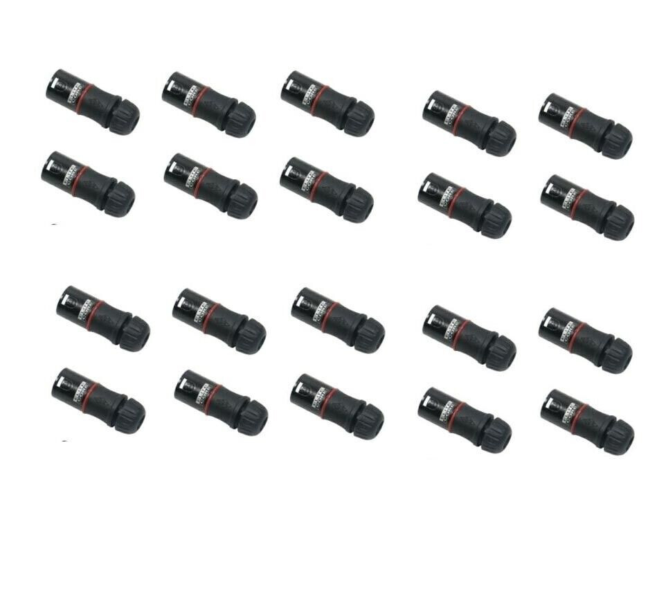 20 CS45 Converta-Shell Black for RJ45 Connector Plugs
